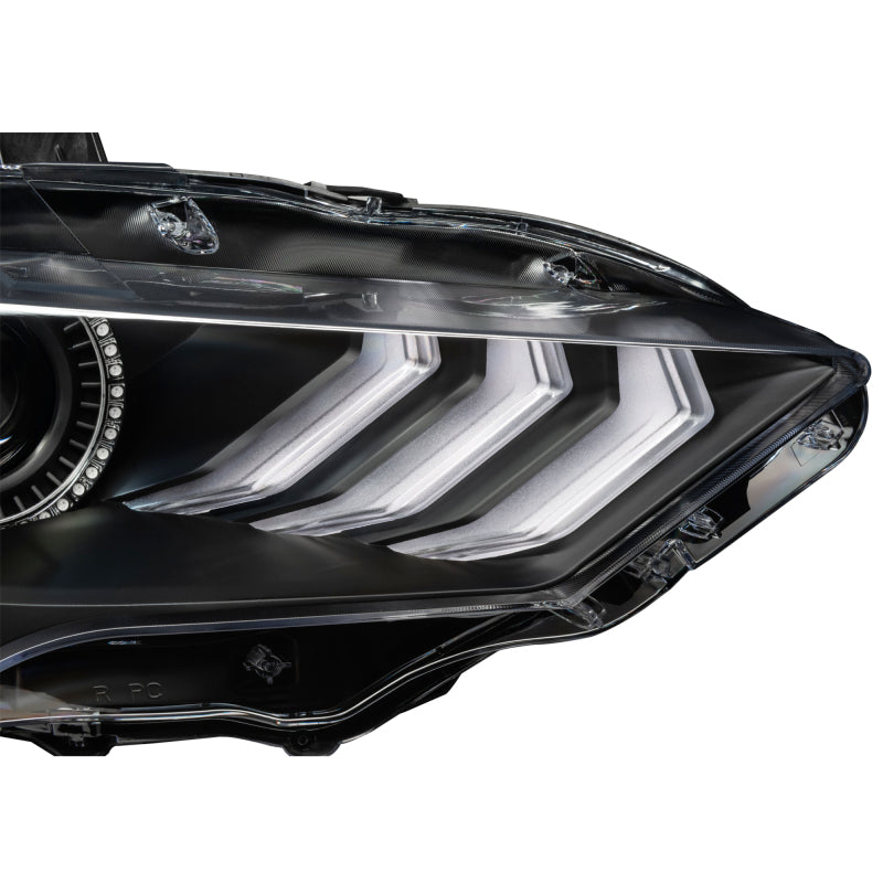 Oracle Lighting 18-23 Ford Mustang Dynamic ColorSHIFT LED Headlights - Black Series - B2B Diesel & Gas Service