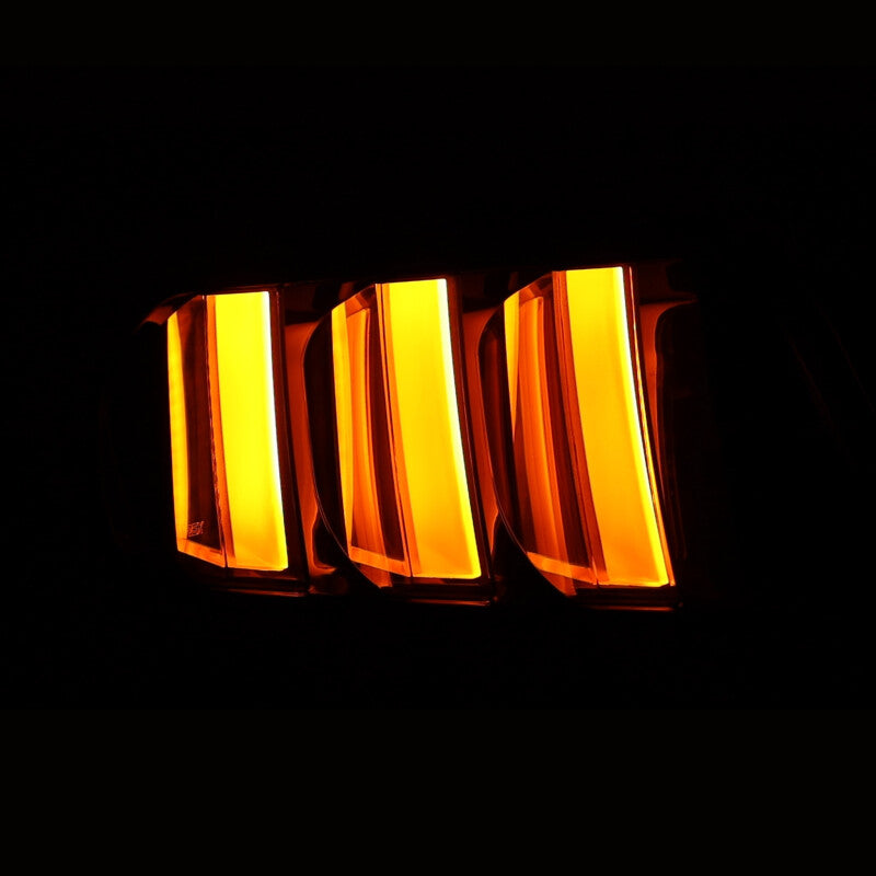 AlphaRex 15-23 Ford Mustang NOVA-Series Prismatic LED Tail Lights Alpha-Black - B2B Diesel & Gas Service