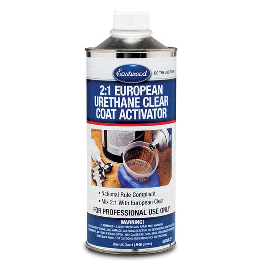 Eastwood 2 1 Urethane Clear Activator - 32oz 