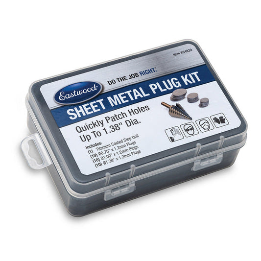 Eastwood Sheet Metal Plug Hole Patch Kit 