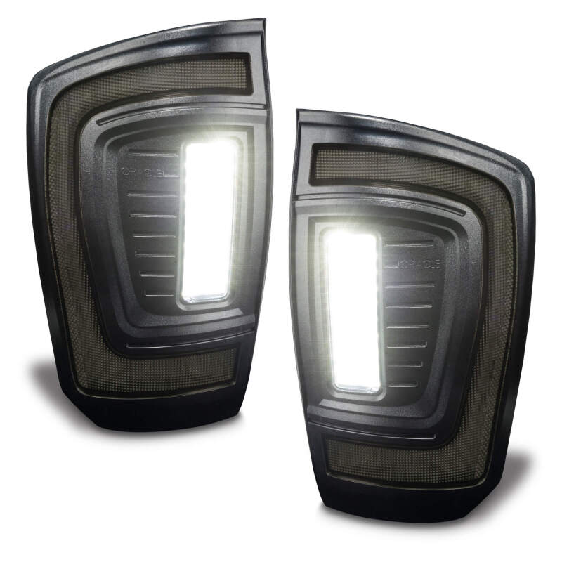 Oracle Lighting 16-23 Gen 3 Toyota Tacoma Black Series Flush Style LED Tail Lights - B2B Diesel & Gas Service