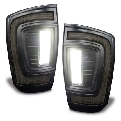Oracle Lighting 16-23 Gen 3 Toyota Tacoma Black Series Flush Style LED Tail Lights - B2B Diesel & Gas Service