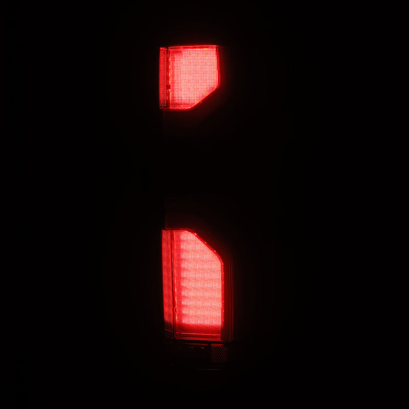 AlphaRex 19-24 Chevy Silverado 1500 / 20-24 2500HD/3500HD LUXX-Series LED Tail Lights Alpha Black - B2B Diesel & Gas Service