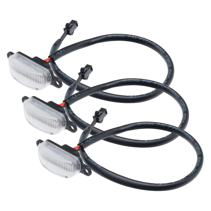 Oracle Universal Pre-Runner Style LED Grill Light Kit (New Style) - Amber w/Clear Lens - B2B Diesel & Gas Service