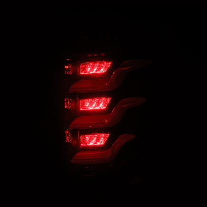 AlphaRex 11-15 Ford Explorer PRO-Series LED Tail Lights Jet Black - B2B Diesel & Gas Service