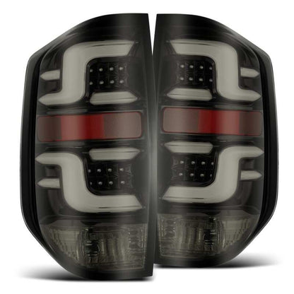 AlphaRex 14-20 Toyota Tundra PRO-Series LED Tail Lights Jet Black - B2B Diesel & Gas Service