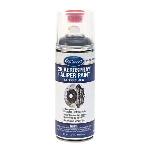 Eastwood 2K AeroSpray Brake Caliper Paint - Black 