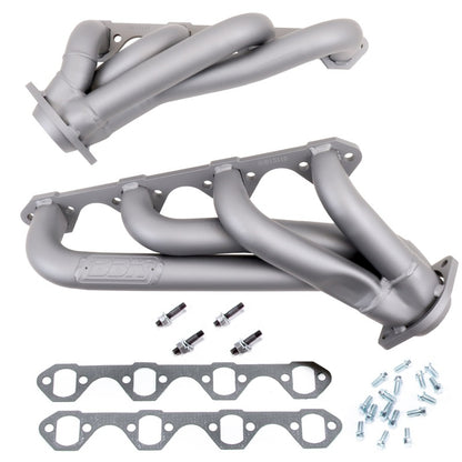 BBK 79-93 Mustang 351 Swap Shorty Unequal Length Exhaust Headers - 1-5/8 Titanium Ceramic - B2B Diesel & Gas Service