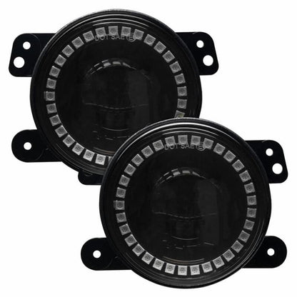 Oracle Jeep Wrangler JK/JL/JT High Performance W LED Fog Lights - w/o Controller - B2B Diesel & Gas Service
