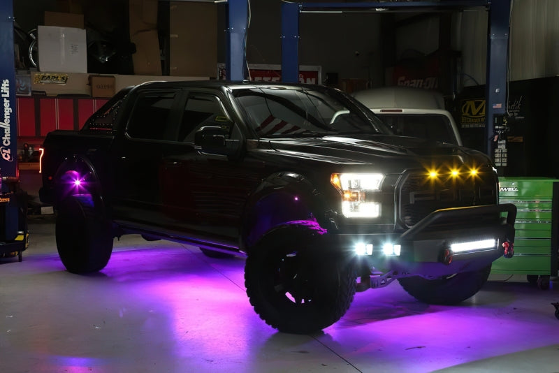 Oracle Bluetooth + RF Underbody Rock Light Kit - 4 PCS - ColorSHIFT - B2B Diesel & Gas Service