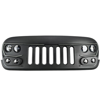 Oracle VECTOR Series Full LED Grille - Jeep Wrangler JK - NA - B2B Diesel & Gas Service