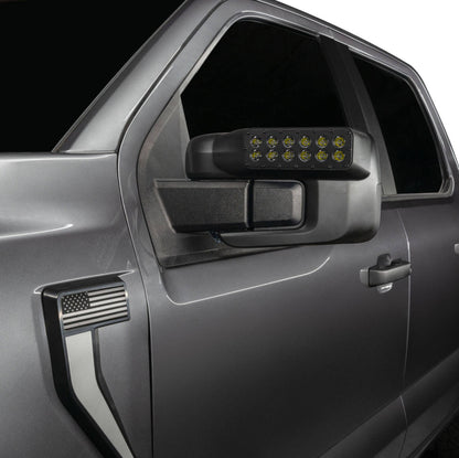 Oracle 21-25 Ford F150 LED Off-Road Side Mirror Ditch Lights - White LED - B2B Diesel & Gas Service