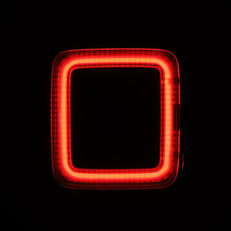 AlphaRex 18-23 Jeep Wrangler JL NOVA Prismatic LED Taillights Alpha-Black - B2B Diesel & Gas Service