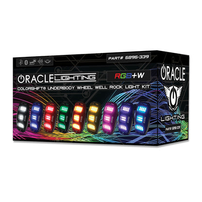 Oracle Underbody RGB+W Wheel Well Rock Light Kit - 4 PCS - ColorSHIFT - B2B Diesel & Gas Service