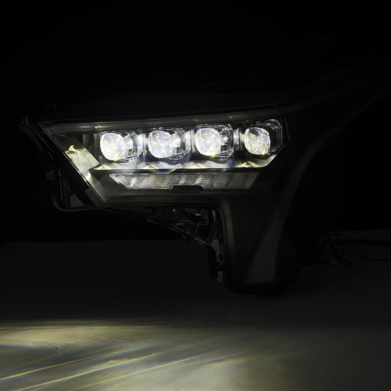 AlphaRex 22-23 Toyota Tundra NOVA-Series Headlights Black w/Amber DRL - Req 810029 OR 810030 - B2B Diesel & Gas Service