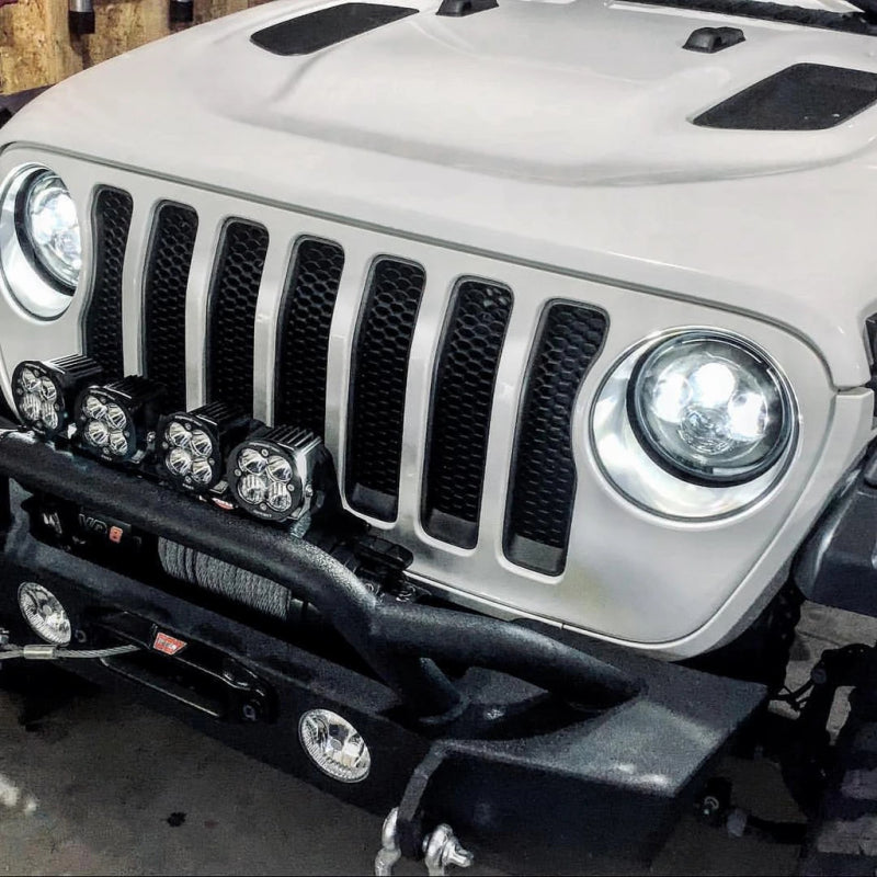 Oracle 7in High Powered LED Headlights - Black Bezel - ColorSHIFT - BC1 - B2B Diesel & Gas Service