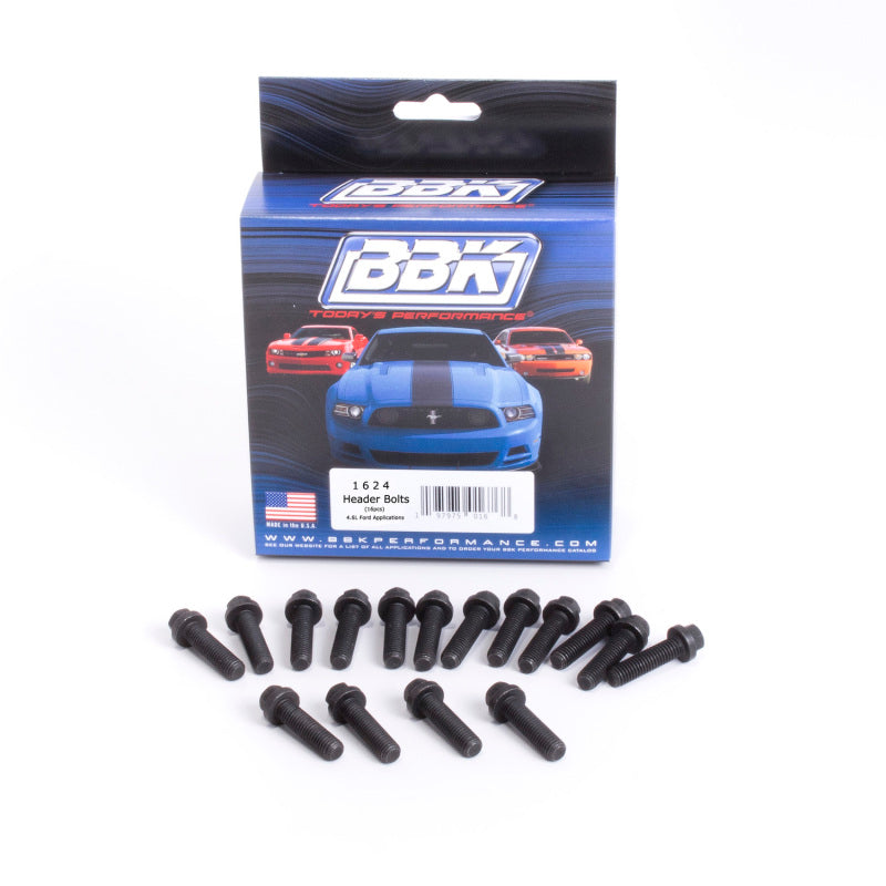 BBK Ford Modular 4.6 5.4 Exhaust Header Bolts 8mm 1.25 x 30mm (16) - B2B Diesel & Gas Service